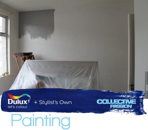 Day One Painting header Dulux Collective Passions by Joanna Thornhill for Stylist's Own
