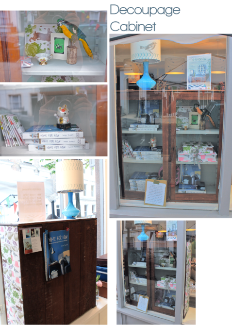 4. Decoupage Cabinet Launch Party Opening Shots Home for Now book by Joanna Thornhill, as seen on Stylist's Own blog