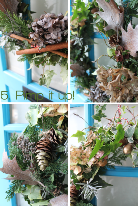 5. Pimp It Up Wreathmaking DIY by Joanna Thornhill for Stylist's Own