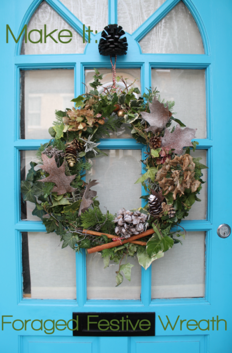 Make It Foraged Festive Wreath Wreathmaking DIY by Joanna Thornhill for Stylist's Own